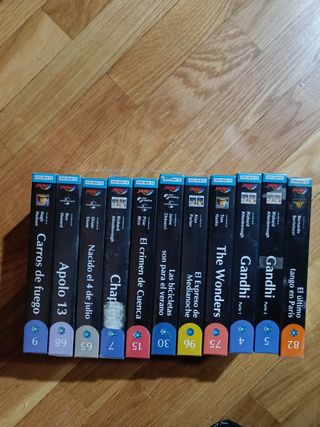 11 VHS: Clásicos del Cine