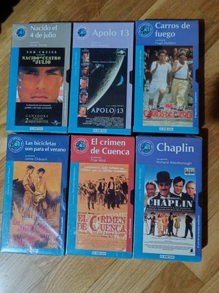 11 VHS: Clásicos del Cine
