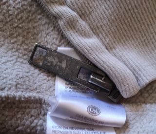 Casaco com Capuz Bege