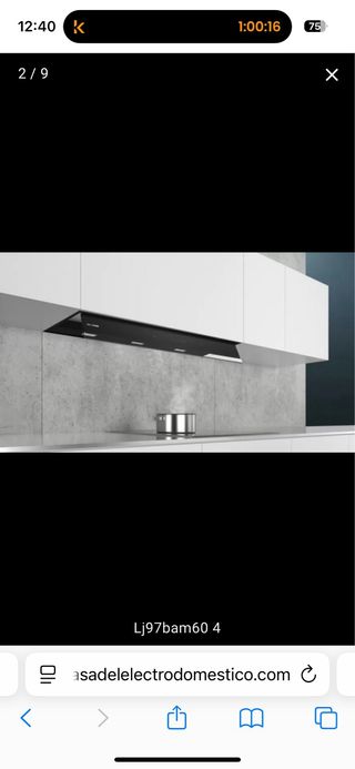 Campana Siemens Integrada L97BAM60