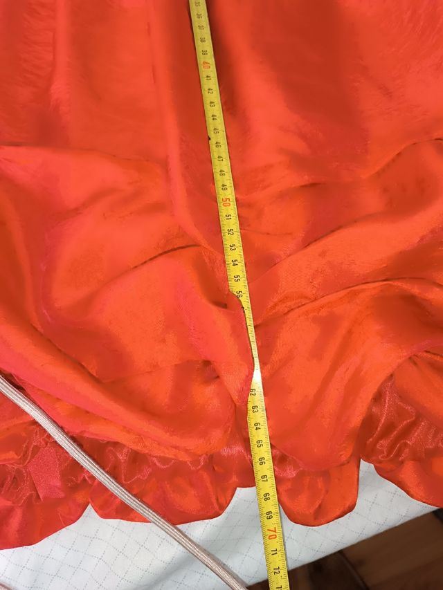 Vestido rojo de fiesta