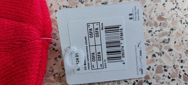 Cappellino Ferrari Puma Rosso