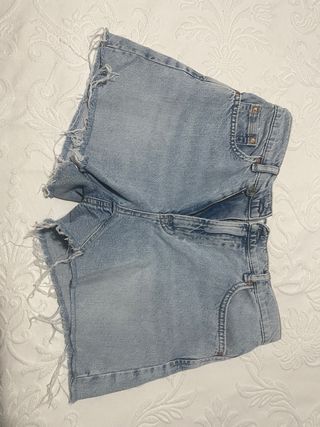 Shorts vaqueros Stradivarius - M