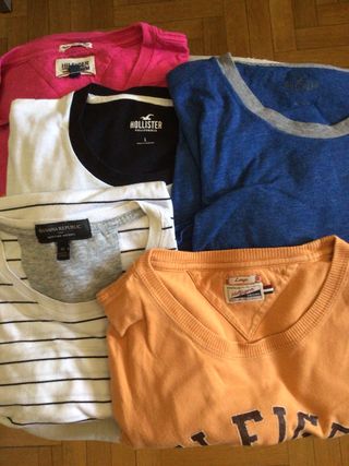 camisetas varias marcas