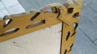 Espejo dorado estilo antiguo