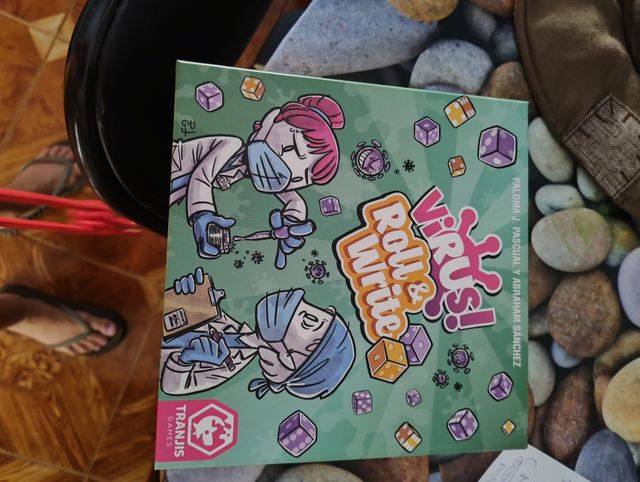 Virus! Roll & Write juego mesa
