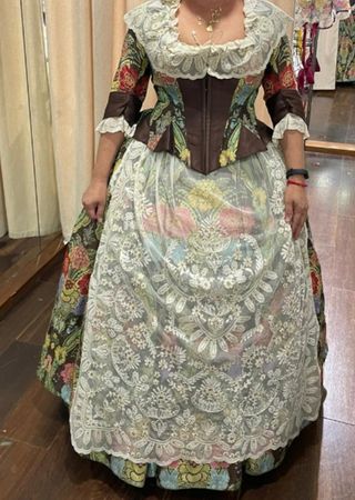 Traje Fallera: multicolor