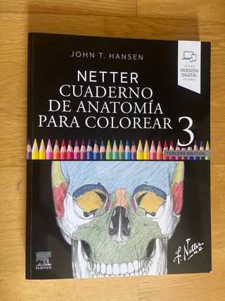 Netter. Cuaderno de anatomía para colorear: 2ª ...