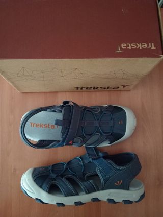 Sandalias Trecksta azules - nuevas