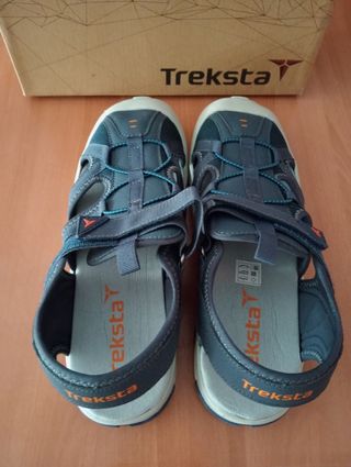 Sandalias Trecksta azules - nuevas
