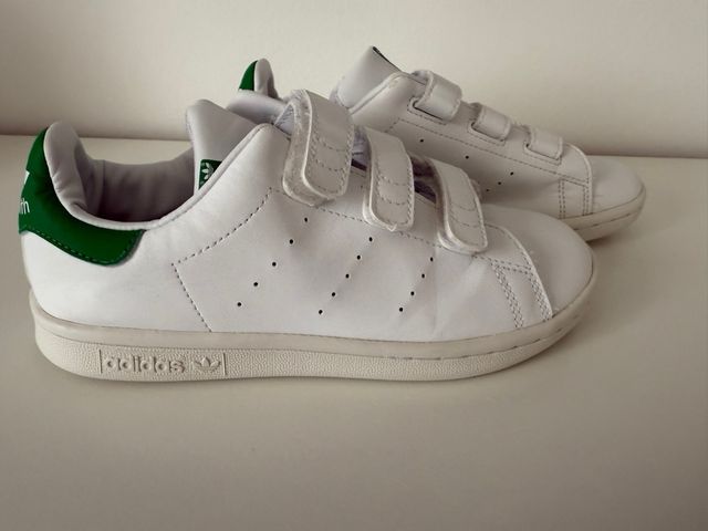 Zapatillas Adidas Stan Smith Velcro Talla 34