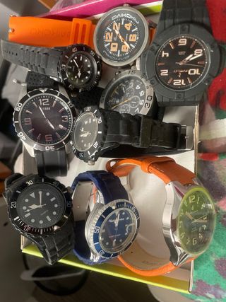 8 Relojes deportivos varios