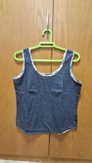 2 Tops Burberry London - Azul Grisáceo