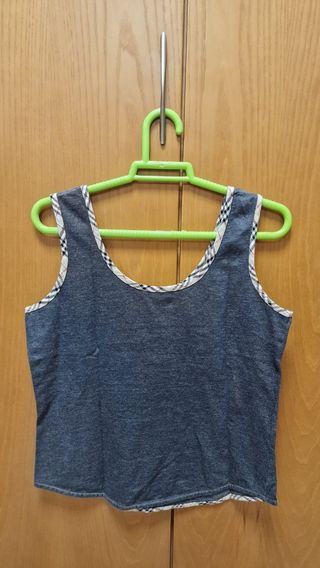 2 Tops Burberry London - Azul Grisáceo