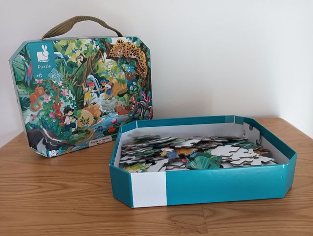 Lote puzzles infantiles de 100 piezas