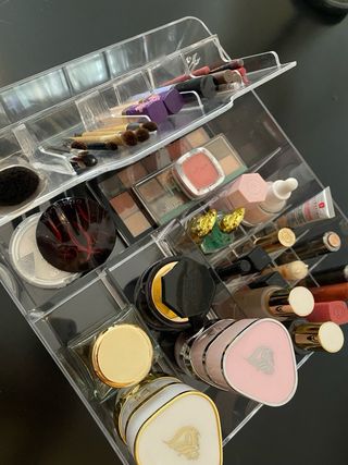 Organizador maquillaje metacrilato 32×28×10 cm