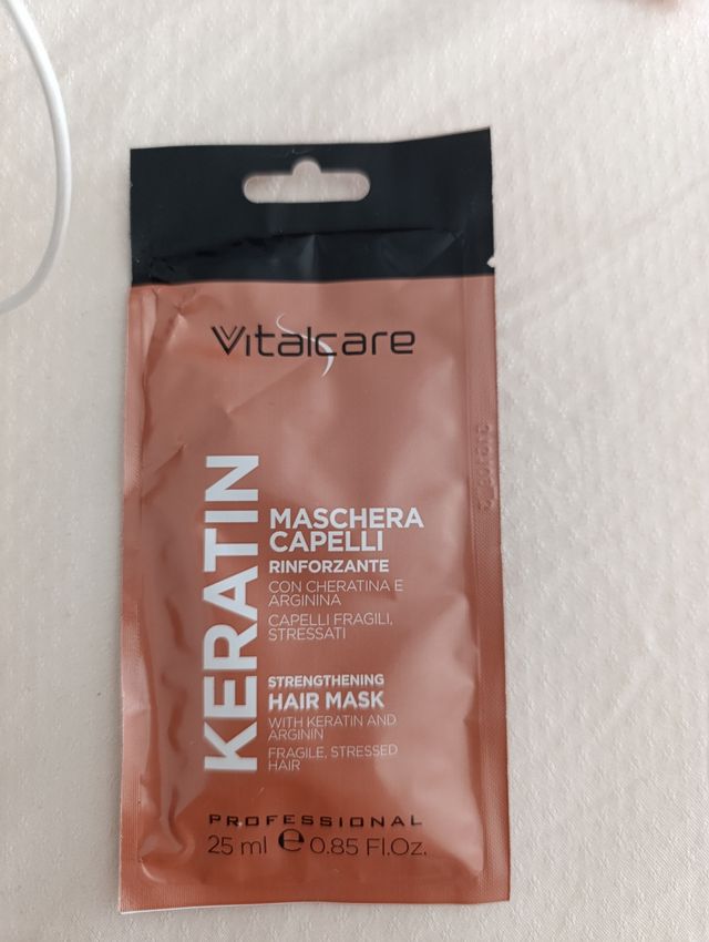 Maschera capelli Vitalcare - Rinforzante 25ml