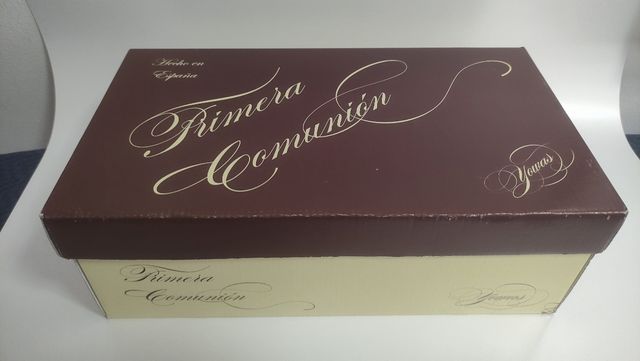 Zapatos niño comunión beige talla 38