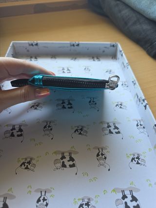 Monedero Pull&Bear turquesa
