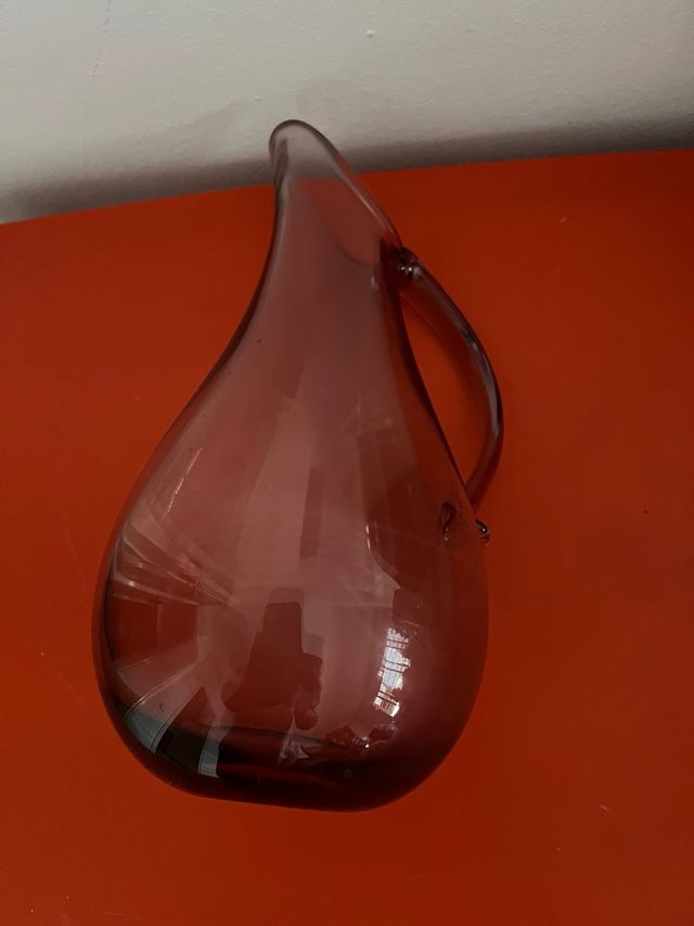 Jarra cristal lila - Vintage