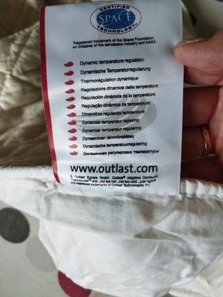 Lote de 2 Fundas colchón acolchadas termorregudora