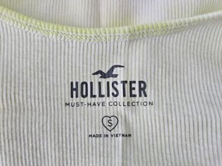 Camiseta Hollister verde tie-dye