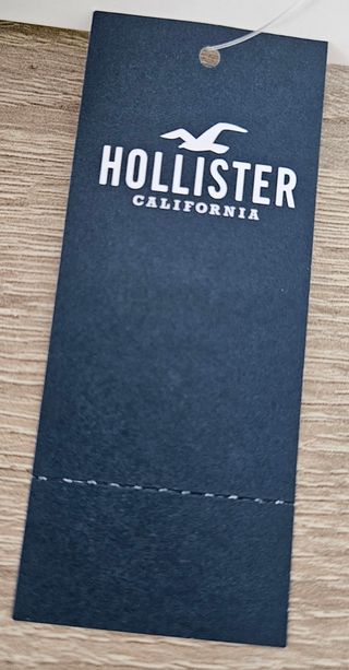 Camiseta Hollister verde tie-dye