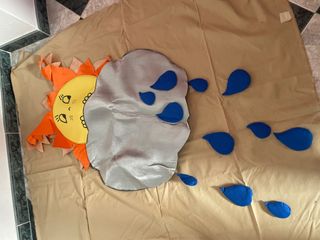 Disfraz sol y lluvia