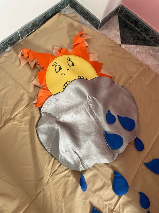 Disfraz sol y lluvia