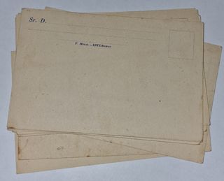 Postales antiguas Agrupación Sanidad Militar