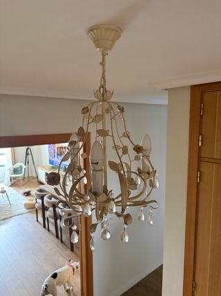 Lámpara techo vintage 3 luces