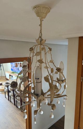 Lámpara techo vintage 3 luces