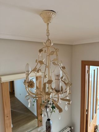 Lámpara techo vintage 3 luces