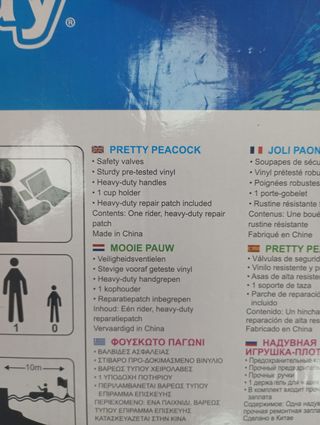 Flotador Bestway Pavo Real