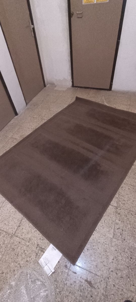 Alfombra HOVEN marrón 133x195cm