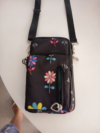Bolso móvil juvenil flores