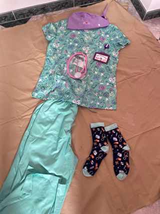 Uniforme médico infantil - Teal