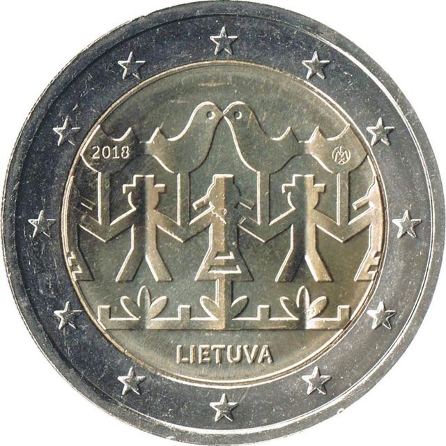 2 € Lituania 2018 Conmemorativa