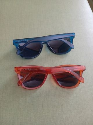 Gafas sol Kondy azules y naranjas