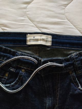 Bermudas Vaqueras Azul