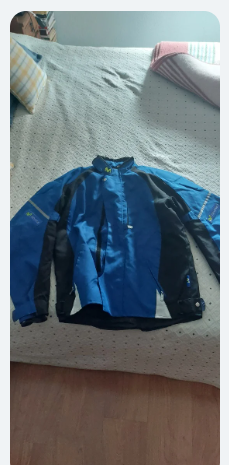 Chaqueta Moto Movistar c/forro Talla L