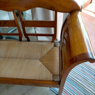 Banco mallorquín madera - Gris