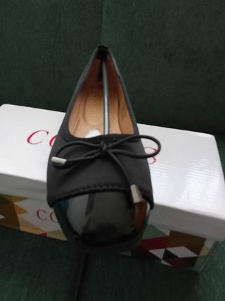 Zapatos planos negros