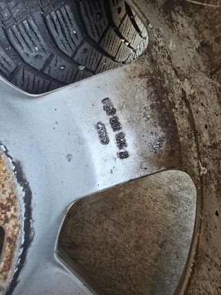 4 Llantas 16" Audi Originales