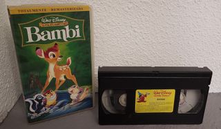 VHS Bambi - Clásico Disney