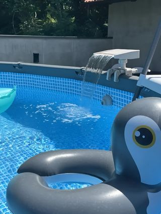 Fontana Cascata Per Piscina Fuoriterra Accessorio