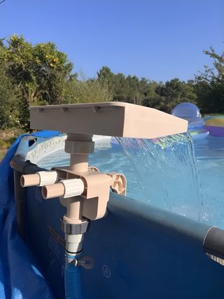 Fontana Cascata Per Piscina Fuoriterra Accessorio