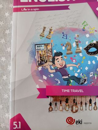 English 5.1 Time travel. Eki proiektua.