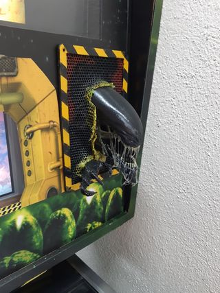 Pinball Virtual Alien: Máquina recreativa