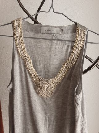 Top Coldalóska gris perla M